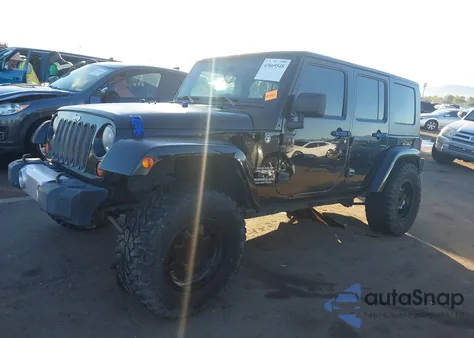 2008 Jeep Wrangler Unlimited Sahara z USA, uszkodzony, nr VIN 1J4GA59158L615961